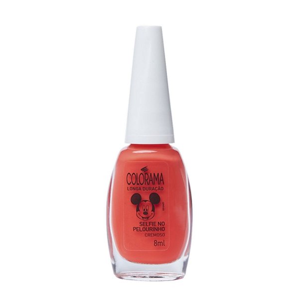 Esmalte Cremoso Disney e Seus Amigos Selfie No Pelourinho Colorama 8ml