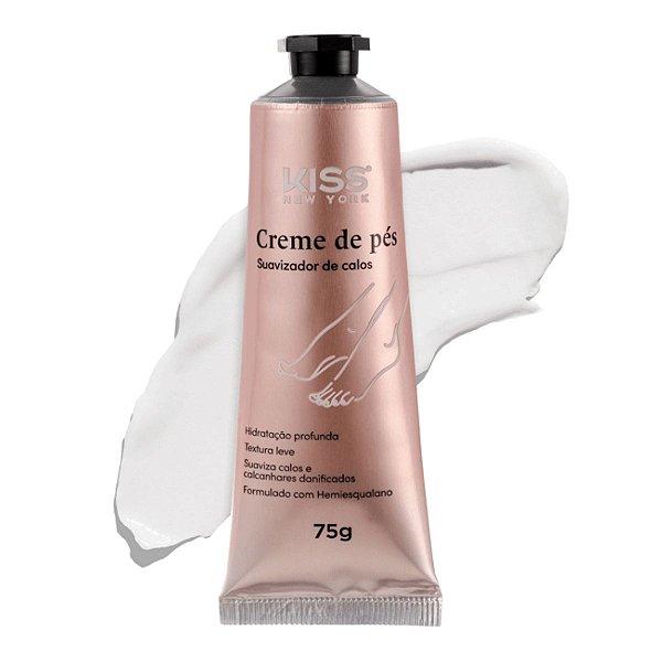 Creme de Pés Kiss New York Suavizador de Calos Cp01b 75g