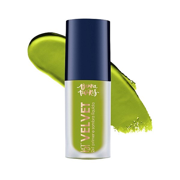 Primer e Sombra Líquida Bruna Tavares Bt Velvet 2x1 Pistachio