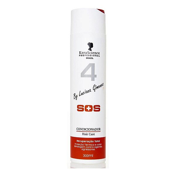 Condicionador Kerascience Recuperação Total By Luciana Gimenez Sos 300ml
