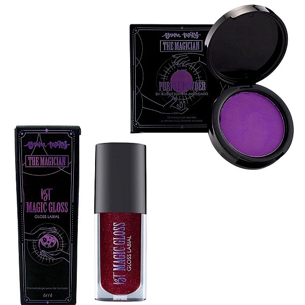 Gloss Labial + Sombra 2 em 1 Bruna Tavares The Magician