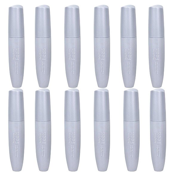 Kit Máscara Para Cílios Stunning Lashes Feels Ruby Rose 5g C/12