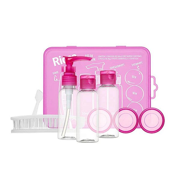 Kit de Viagem Ricca Me Leva Na Mala Cód. 3299