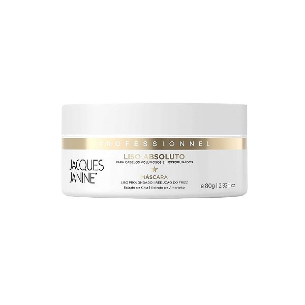Máscara Capilar Jacques Janine Liso Absoluto 80g