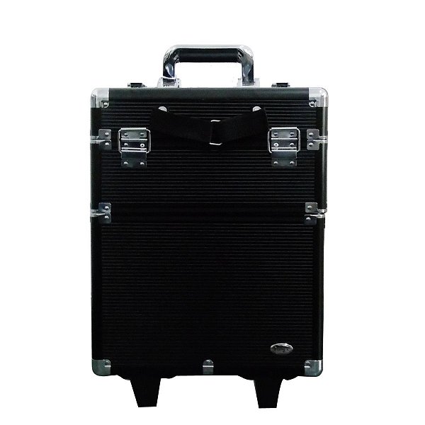 Maleta Carrinho Rubys 2 Andares e 2 Rodinhas Preta Fs-1200c
