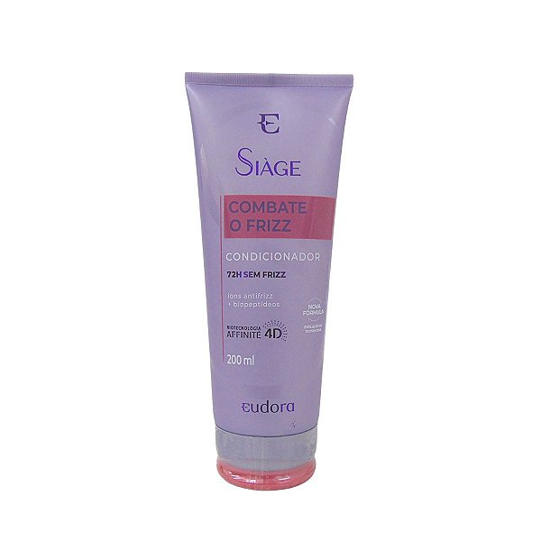 Condicionador Siage Eudora Combate O Frizz 200ml