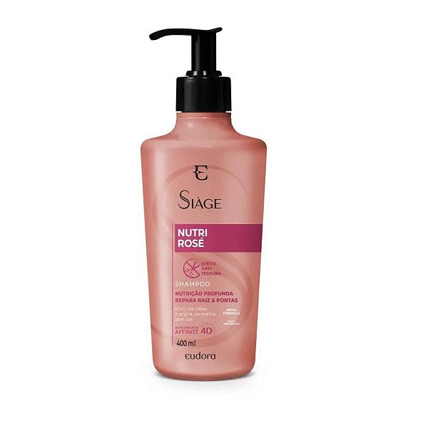 Shampoo Siage Eudora Nutri Rose 400ml