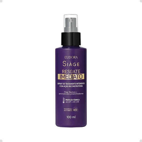 Spray Siage Eudora Resgate Imediato Tratamento Intensivo 100ml