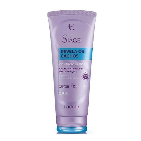 Condicionador Siage Eudora Revela Os Cachos 200ml