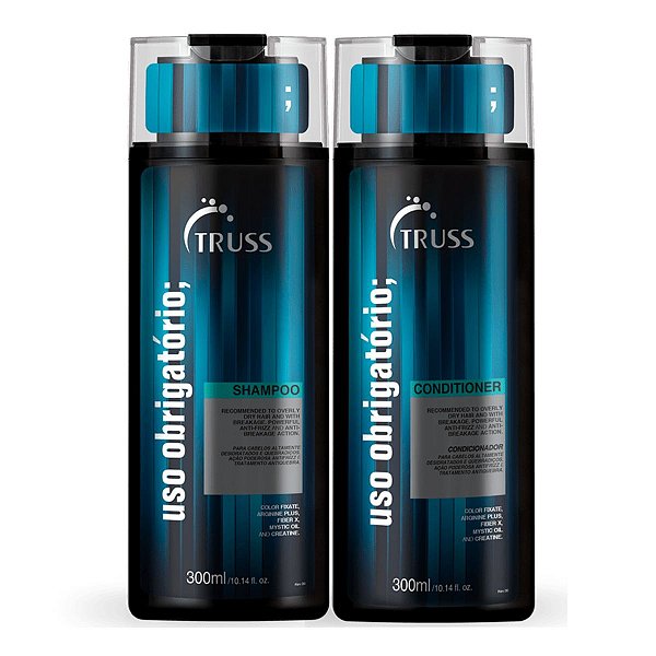 Shampoo + Condicionador Truss Uso Obrigatório 300ml