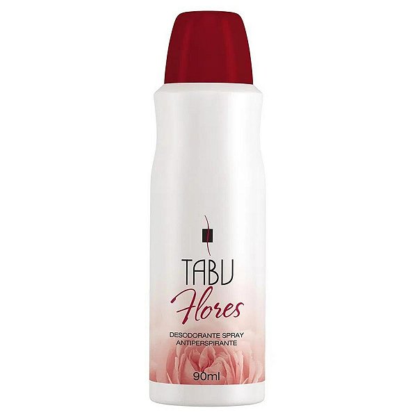 Desodorante Spray Tabu Flores 90ml