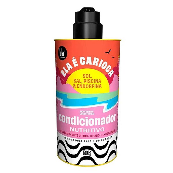 Condicionador Nutritivo Lola Cosmetics Ela É Carioca Sol,sal,piscina e Endorfina 500g