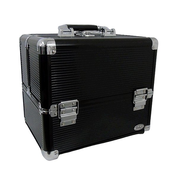 Maleta de Maquiagem Rubys Preta Fs-1192c