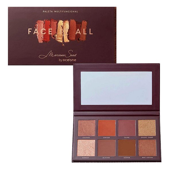 Paleta Multifuncional Mariana Saad By Oceane Face It All 25.6g