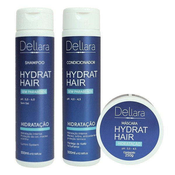 Kit Dellara Hydrat Hair C/3