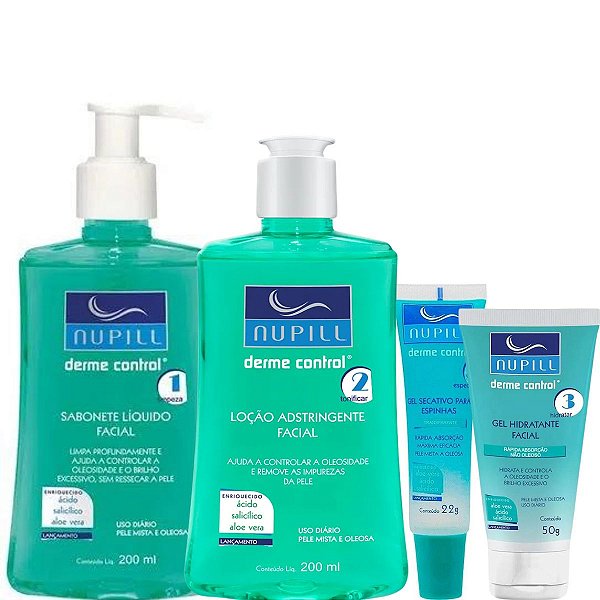 Kit Nupill Derme Control C/4