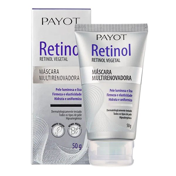 Máscara Multirenovadora Payot Retinol 50g