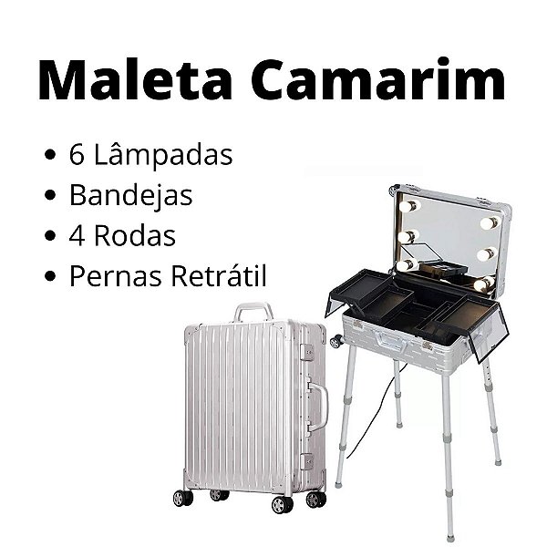 Maleta Camarim Boeki Silver Kc-215