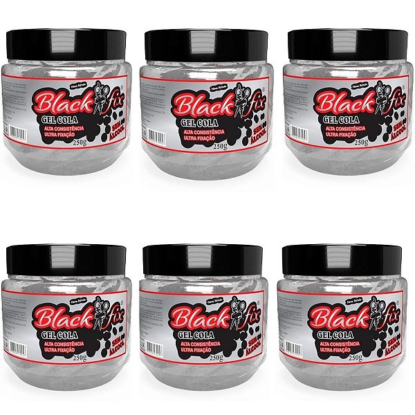 Kit Gel Cola Black Fix 250g C/6