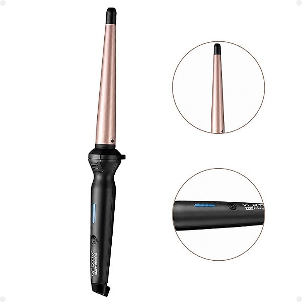 Modelador de Cachos Belliz Vertix X330 Cônico Cachos Naturais 210°c Bivolt