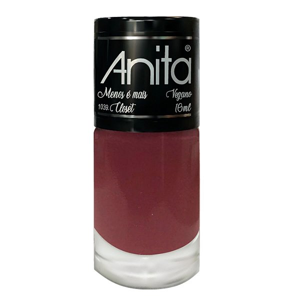 Esmalte Cremoso Anita Menos É Mais Closet 10ml