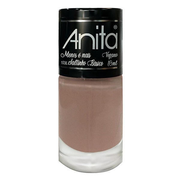 Esmalte Cremoso Anita Menos É Mais Saltinho Básico 10ml