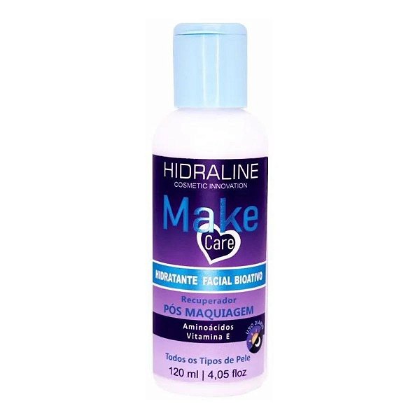 Hidratante Facial Bioativo Hidraline Vitamina e Make Care 120ml