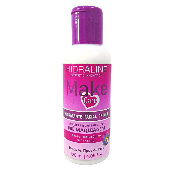 Hidratante Facial Primer Hidraline D-pantenol Make Care 120ml
