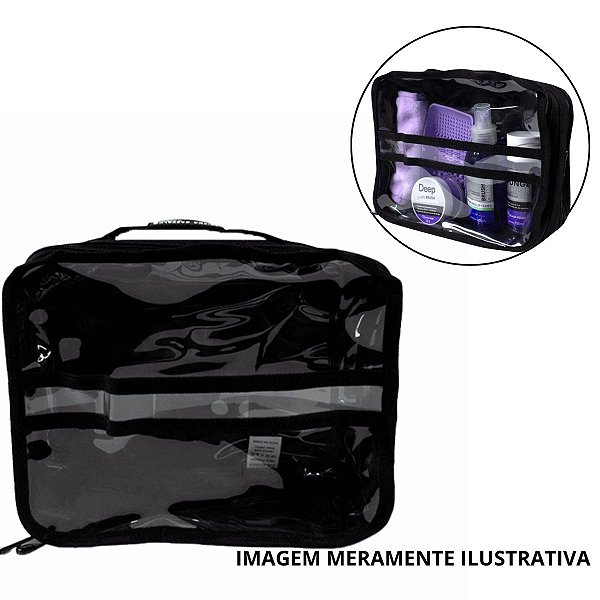 Necessaire Klass Vough Krisna Carvalho Expansível Ref. Hn0324
