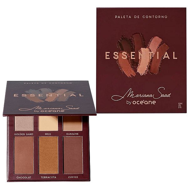 Paleta de Contorno Mariana Saad Essential 21g
