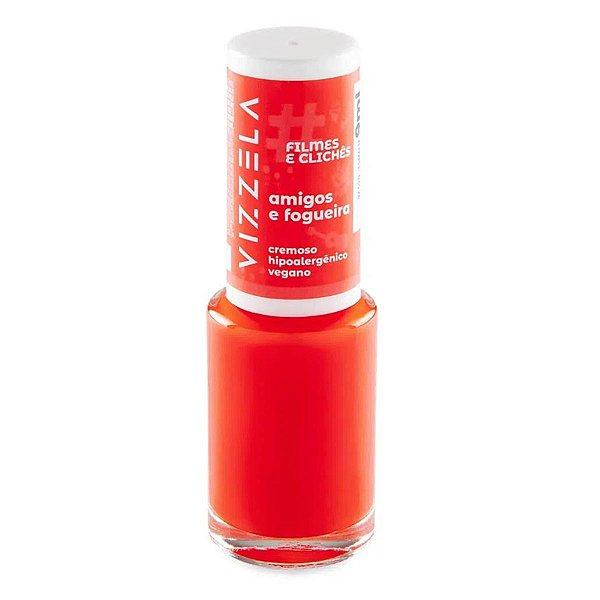 Esmalte Cremoso Vizzela #filmeseclichês Amigos e Fogueira 9ml