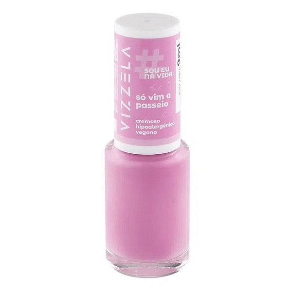 Esmalte Cremoso Vizzela #soueunavida Só Vim A Passeio 9ml