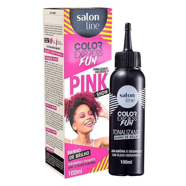 Tonalizante Colorido Salon Line Color Express Fun Pink Show 100ml