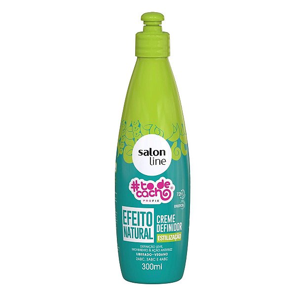 Creme Definidor Salon Line Efeito Natural #todecacho 300ml
