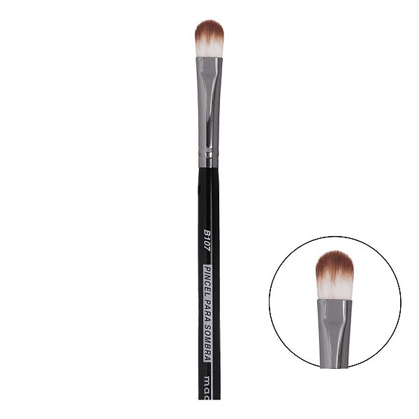 Pincel Para Sombra Macrilan Linha Black B107 6,7g