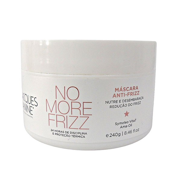 Máscara Anti-frizz Jacques Janine No More Frizz 240g