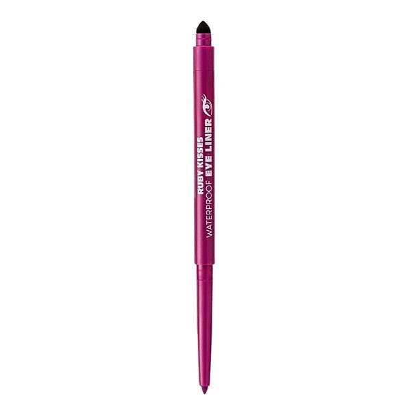Lápis Retrátil Para Olhos Ruby Kisses Eye Liner A Prova D´água Roxo 0,35g