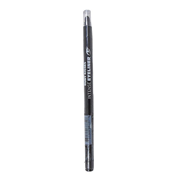 Lápis Retrátil Para Olhos Ruby Kisses Intense Eyeliner Blacky Rae02br