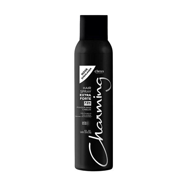 Spray Fixador Para Cabelo Cless Charming Hair Extra Forte 150ml