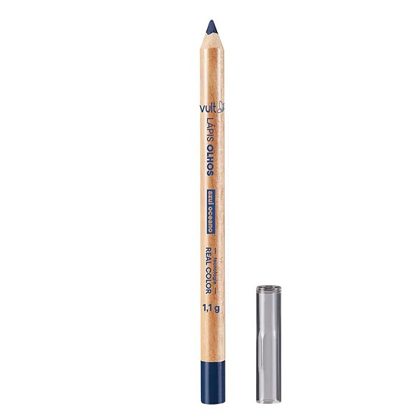 Lápis Para Olhos Vult Real Color Cor Azul Oceano 1,1g