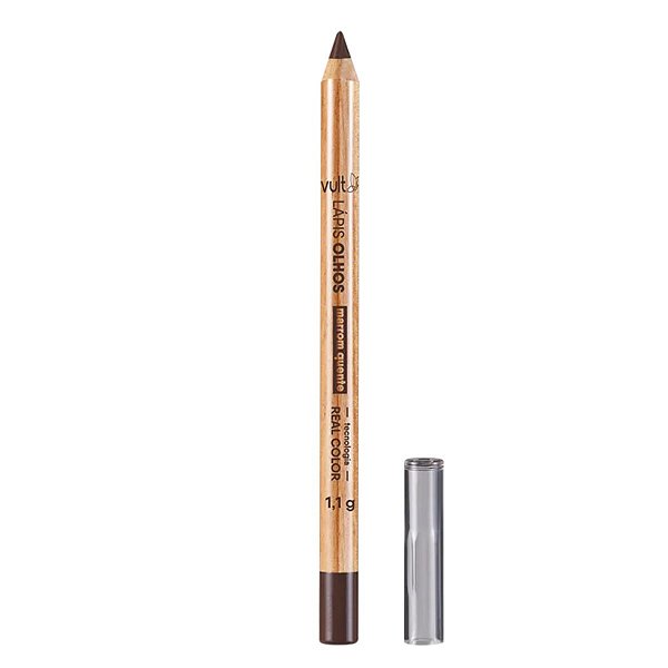 Lápis Para Olhos Vult Real Color Cor Marrom Quente 1,1g