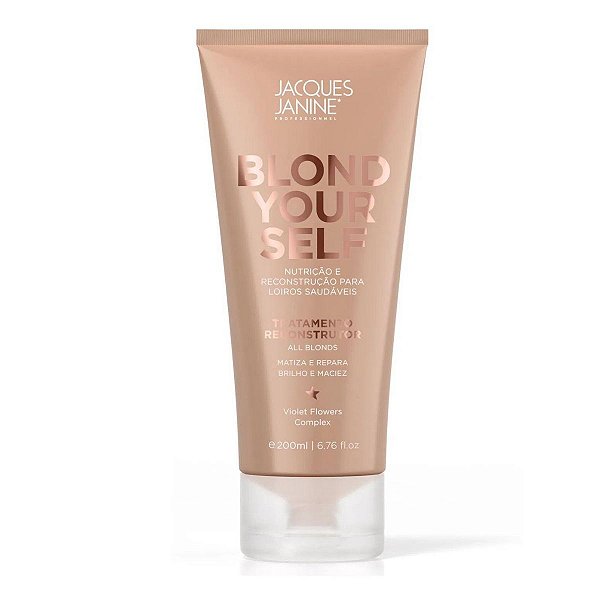 Creme de Tratamento Reconstrutor Jacques Janine Blond Your Self 200ml