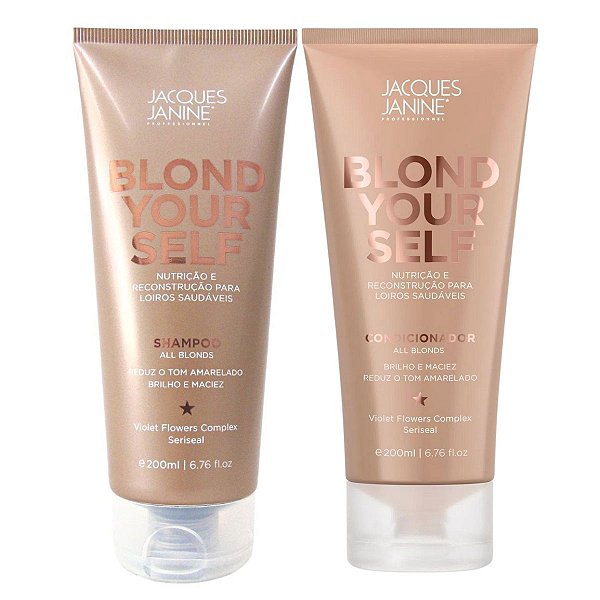 Jacques Janine Blond Your Self: Shampoo e Condicionador 200ml