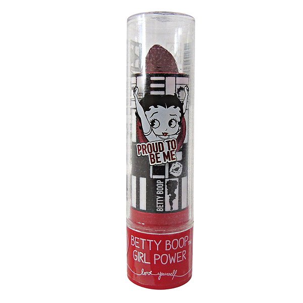 Batom Matte Safira Betty Boop Girl Power 2gr