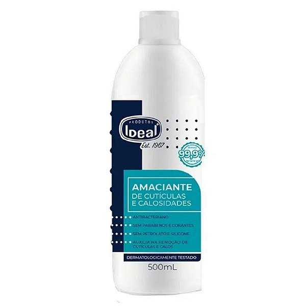 Amaciante de Cutículas e Calosidades Ideal 500ml