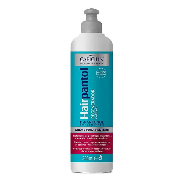 Creme Para Pentear Capicilin Hairpantol Regenerador Capilar 300ml
