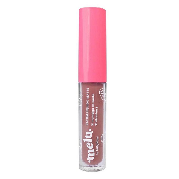 Batom Liquido Matte Melu By Ruby Rose Cookie Cream Cm07 Ref:rr-563/7 3,5ml