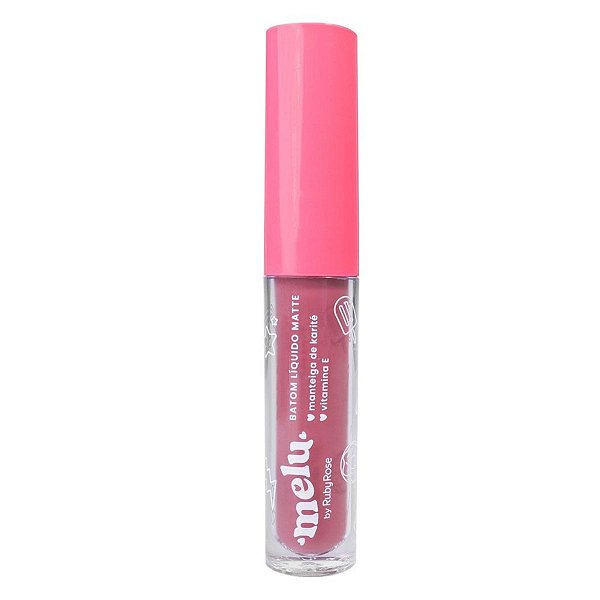 Batom Liquido Matte Melu By Ruby Rose Almond Cm08 Ref:rr-563/8 3,5ml
