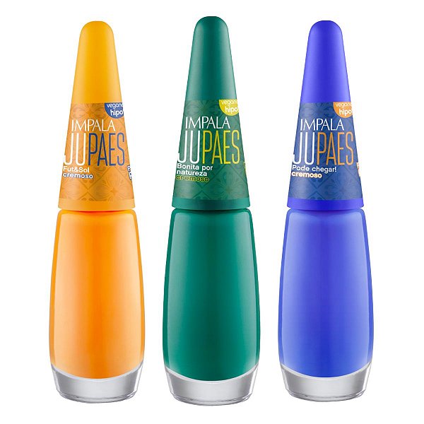 Esmalte Cremoso Impala Ju Paes Nosso Jeitinho Copa C/3 7,5ml