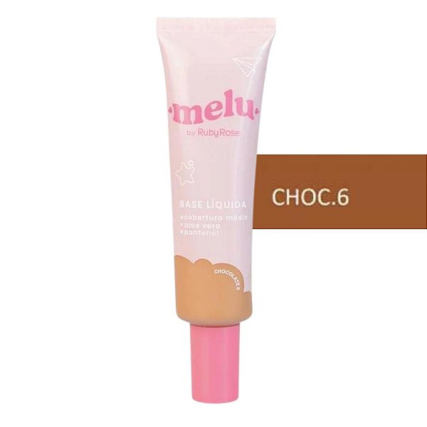 Base Líquida Melu By Ruby Rose Chocolate 6 Hb-8055/9 29ml